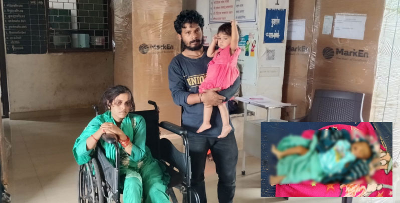 मंगला एक्सप्रेसमध्ये १५ दिवसांच्या बाळाचा मृत्यू