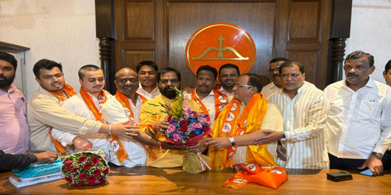 रोह्यात राजकीय भूकंप! राष्ट्रवादीच्या बड्या नेत्यांचा शिवसेनेत प्रवेश